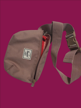 4/$67 Deal! Herschel Supply Company Heritage Small Crossbody Bag in Dusty Rose